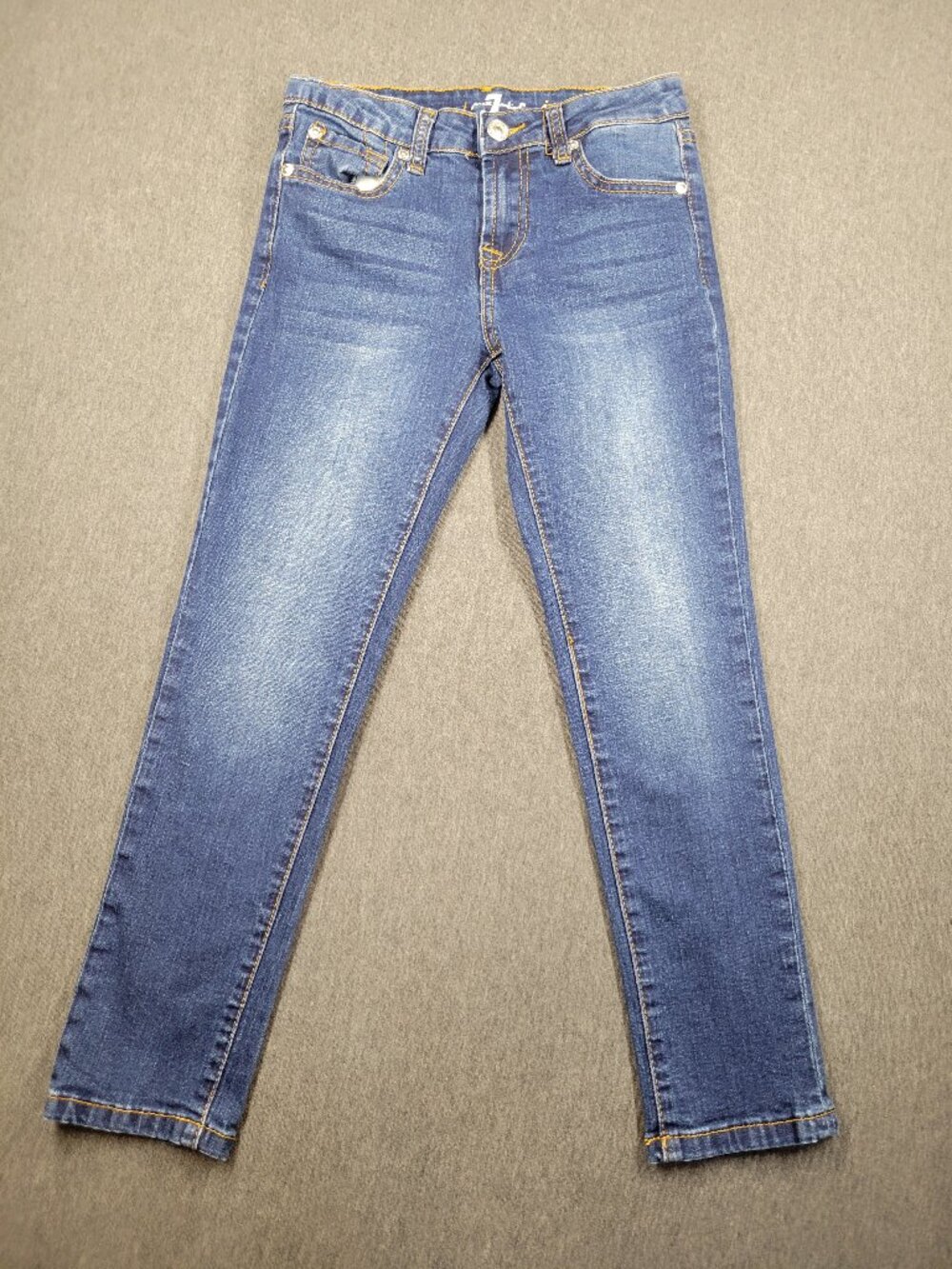 Girls jeans, for all mankind, size 8, blue like new condition